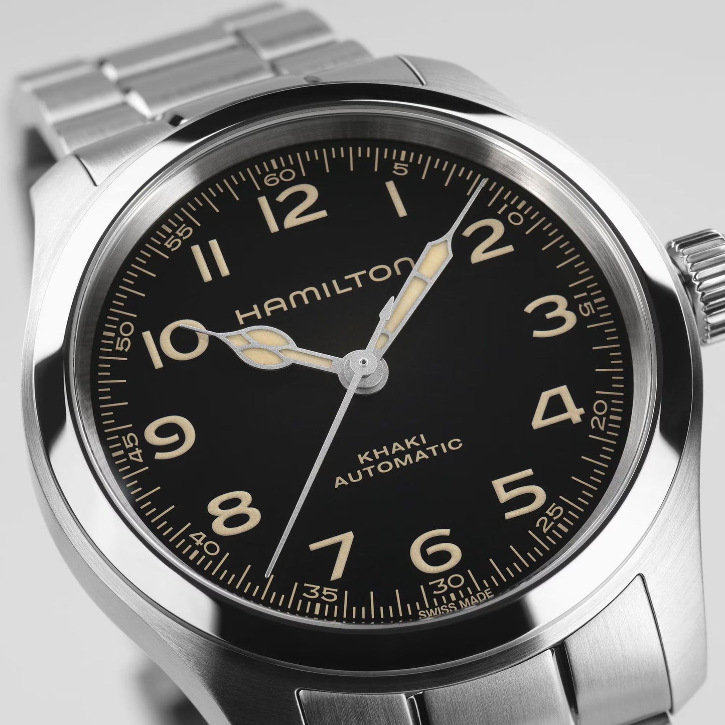 Hamilton Khaki Field Murph Black Dial 38mm Automatic Men's Watch - H70405130