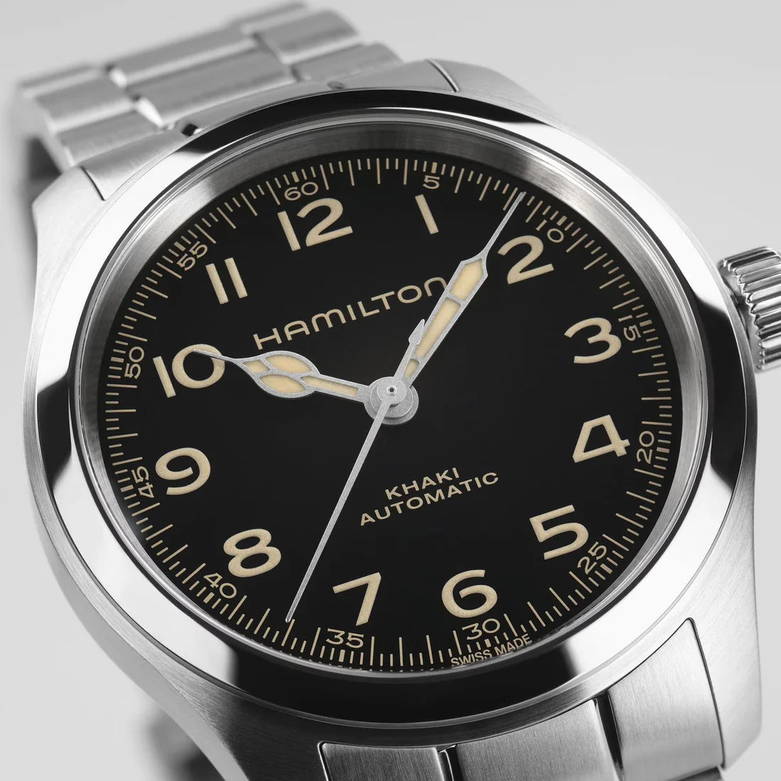 Hamilton Khaki Field Murph Black Dial 38mm Automatic Men's Watch - H70405130