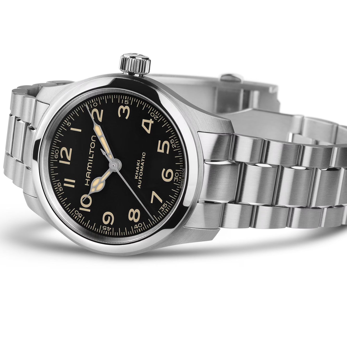 Hamilton Khaki Field Murph Black Dial 38mm Automatic Men's Watch - H70405130