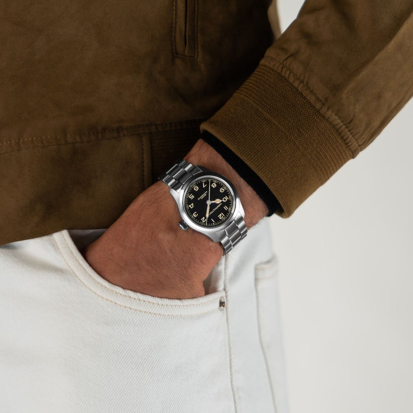 Hamilton Khaki Field Murph Black Dial 38mm Automatic Men's Watch - H70405130