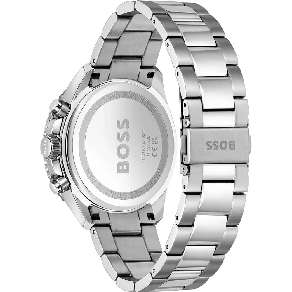 Hugo Boss Runner Blue Dial Men's Chronograph Watch- 1514143