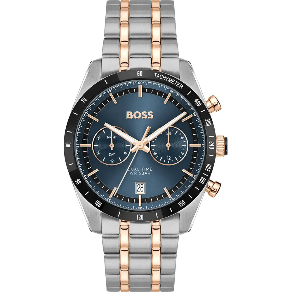 Hugo Boss Tourmaster Blue Dial Men's Watch - 1514288