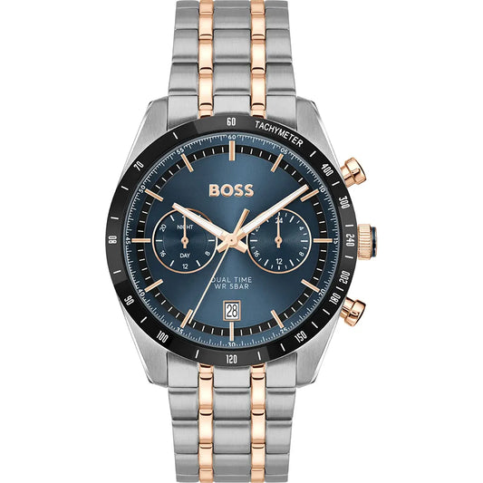 Hugo Boss Tourmaster Blue Dial Men's Watch - 1514288