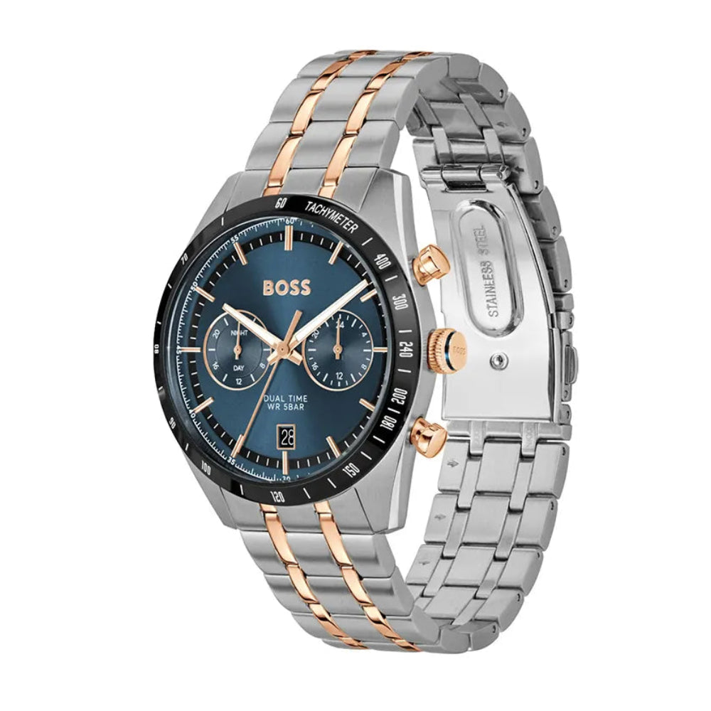 Hugo Boss Tourmaster Blue Dial Men's Watch - 1514288