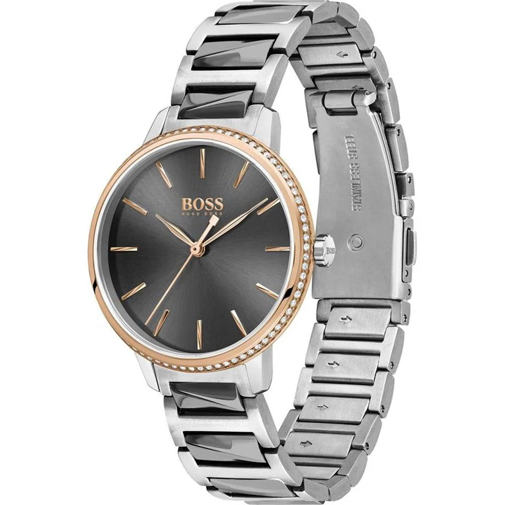 Hugo Boss Signature Grey Dial ladies Watch- 1502569