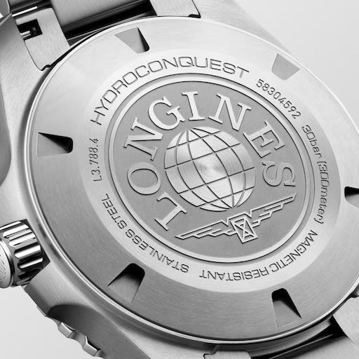 Longines HYDROCONQUEST Automatic Blue Dial Ceramic Bezel 42mm Men's Watch - L3.788.4.96.6
