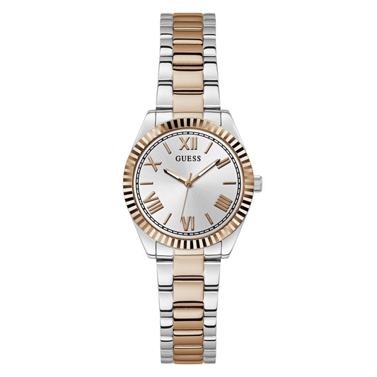 GUESS Mini Luna 2-Tone Ladies Watch - GW0687L3