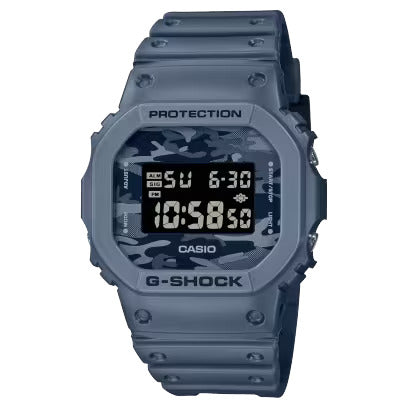 Casio G-Shock Petak Camouflage Digital Watch- DW-5600CA-2DR