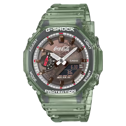 G-SHOCK Coca-Cola Collaboration Special Edition ANALOG-DIGITAL Men's Watch - GA-2100CC-3A