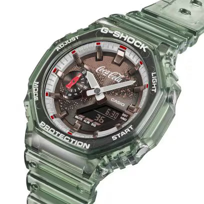 G-SHOCK Coca-Cola Collaboration Special Edition ANALOG-DIGITAL Men's Watch - GA-2100CC-3A