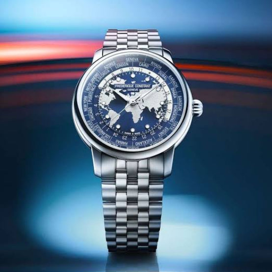 Frederique constant Manufacture Classic Worldtimer Men's Watch - FC-719NN3H6B