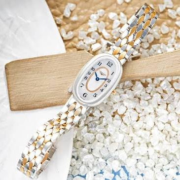 Longines Symphonette Mother of Pearl Dial 18K Rose Gold Ladies Watch - L2.305.5.83.7