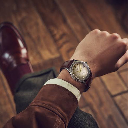 Seiko Presage Classic Series Beige Dial 40.2mm Limited edition of 3,000 pieces Men's Watch - SPB529