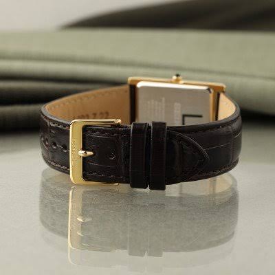 Seiko Discover More Tank Shep Men's Watch - SWR106