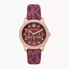 Michael Kors Tibby Burgundy Dial Ladies Watych - MK2967