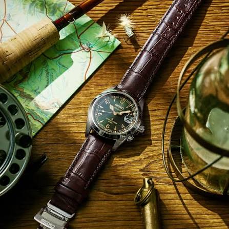 Seiko Prospex Alpinist (JDM) Green Dial Men's Watch - SBDC211