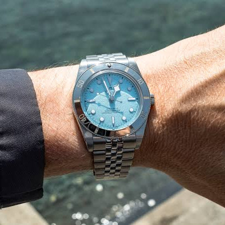 Tudor Black Bay 54 Lagoon Blue dial 37mm Men's Watch - m79000-0001
