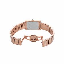 Emporio Armani Green Dial Rose Gold-Tone Ladies Watch - AR11641