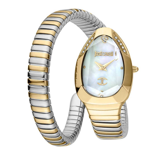 Just Cavalli Signature Snake Design Ladies Watch- JC1L208M0065