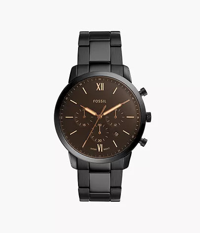 Fossil Black Dial Men's Chronograph Watch- FS5525