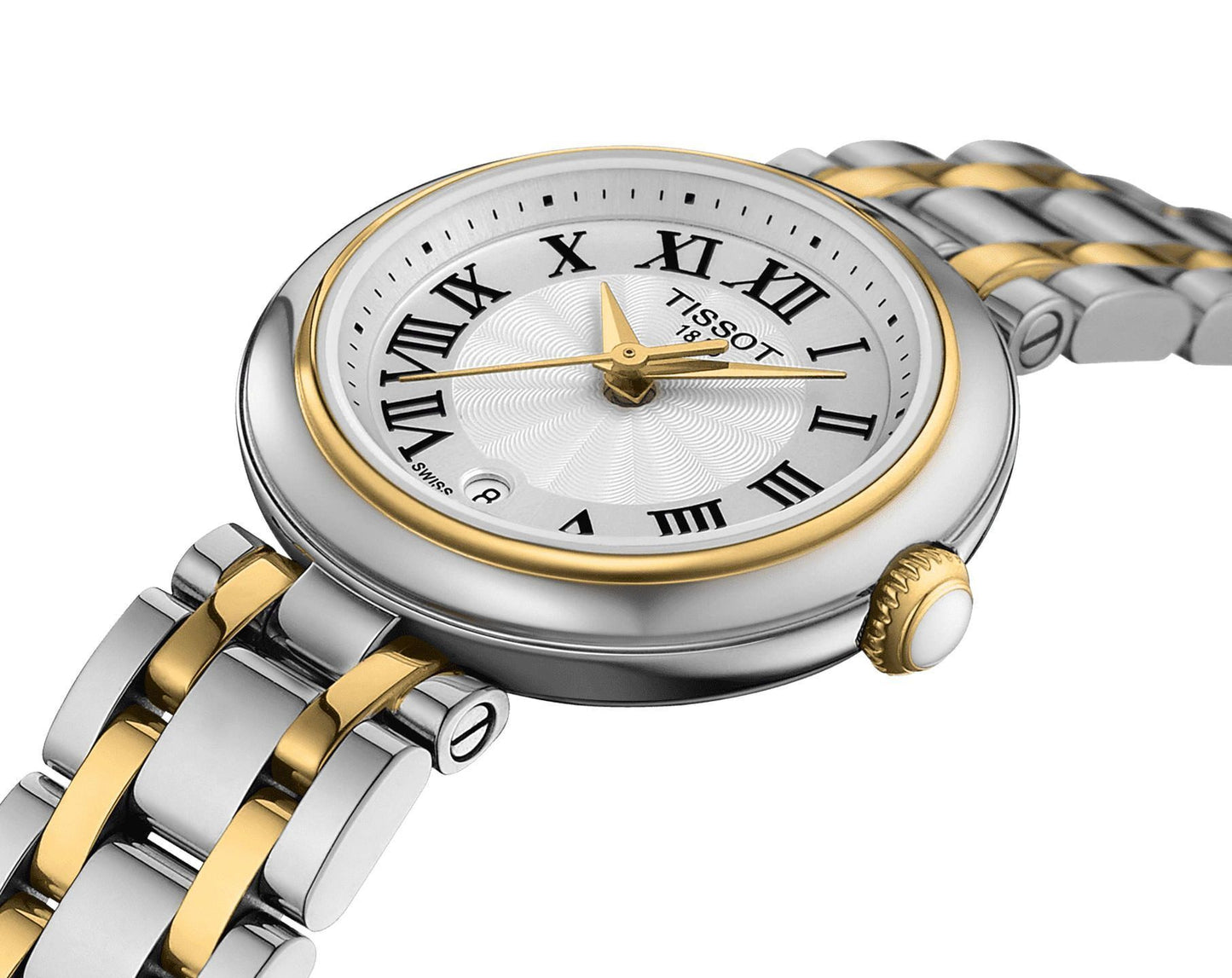 Tissot Bellissima Small Lady Gold Tone Watch- T126.010.22.013.00