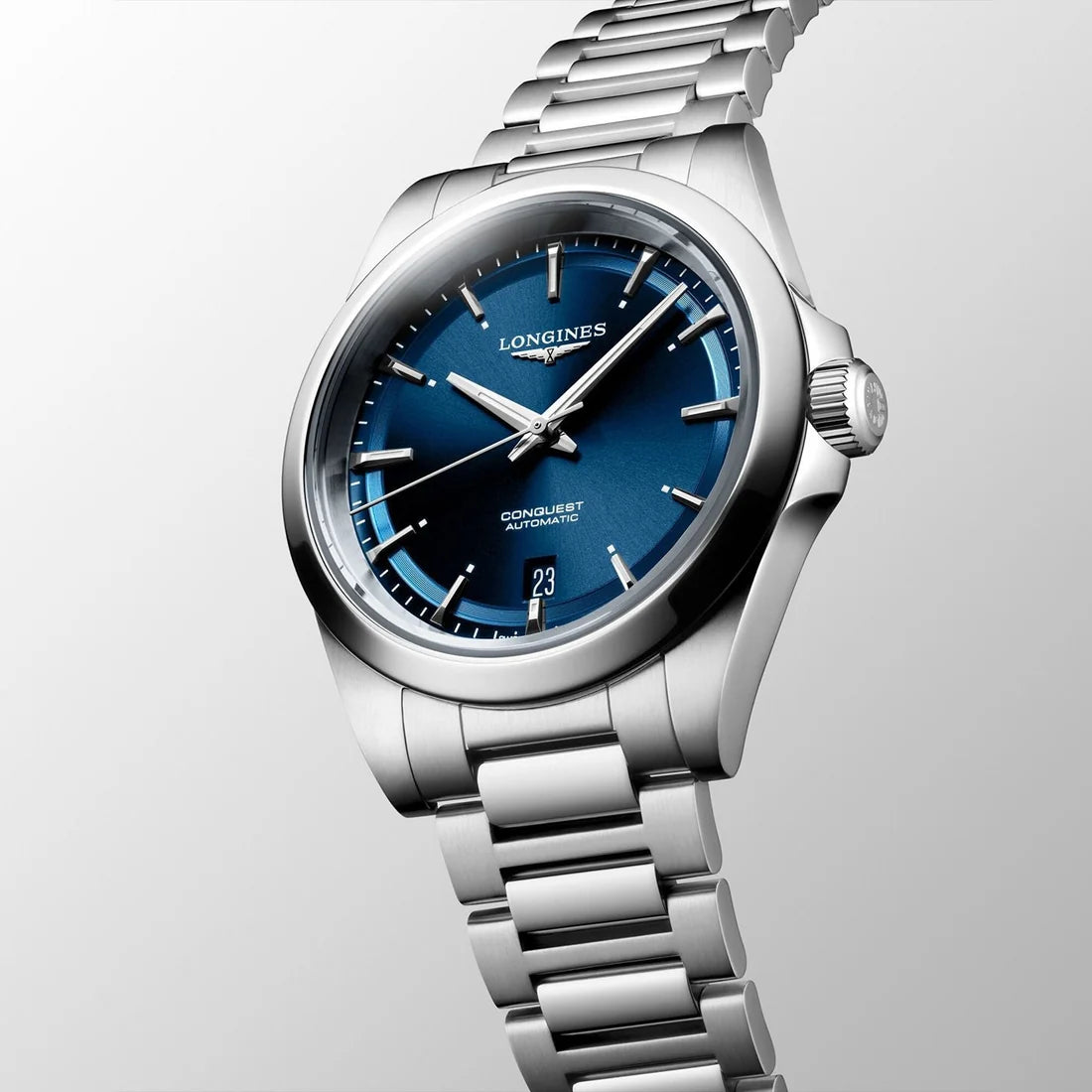 Longines Conquest 38mm Blue Dial Men's Watch - L3.720.4.92.6