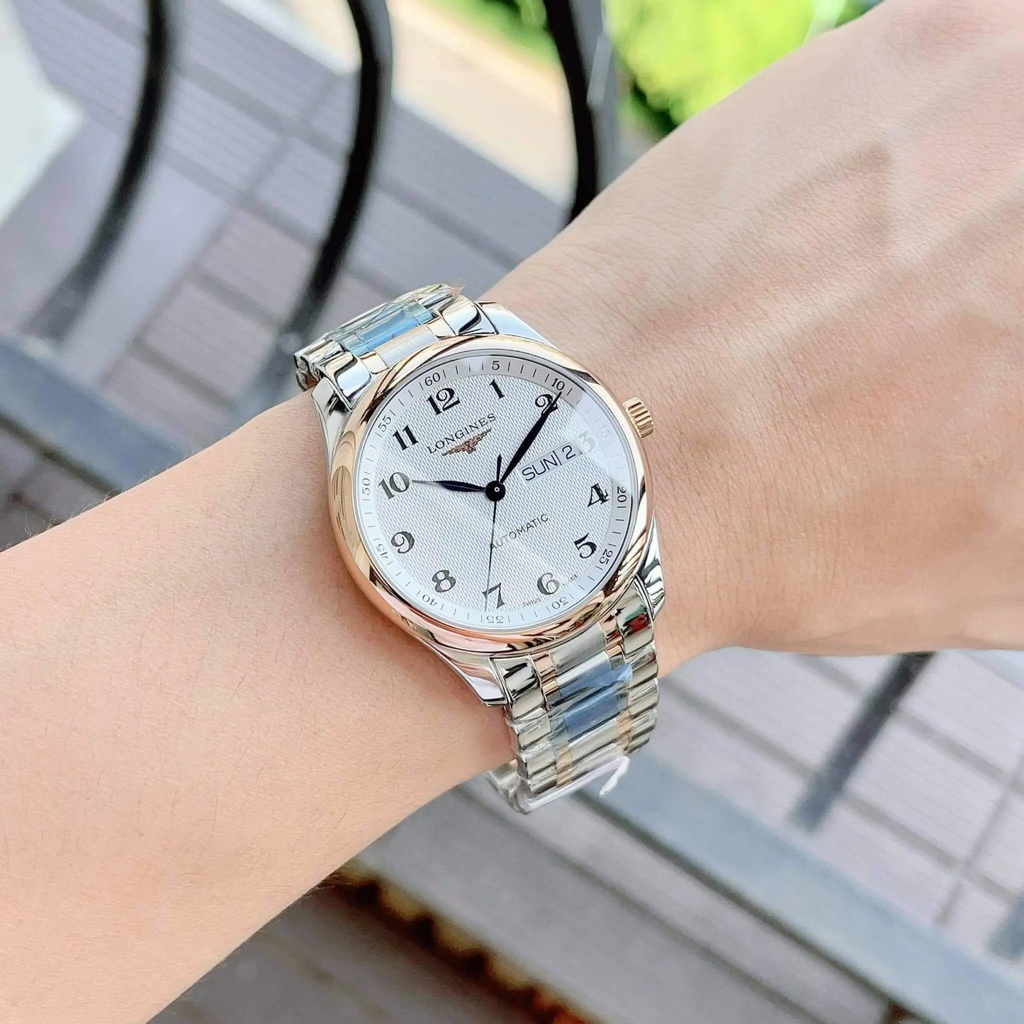 Longines Master Collection White Dial 38.5mm Day Date Men's Watch - L2.755.5.79.7