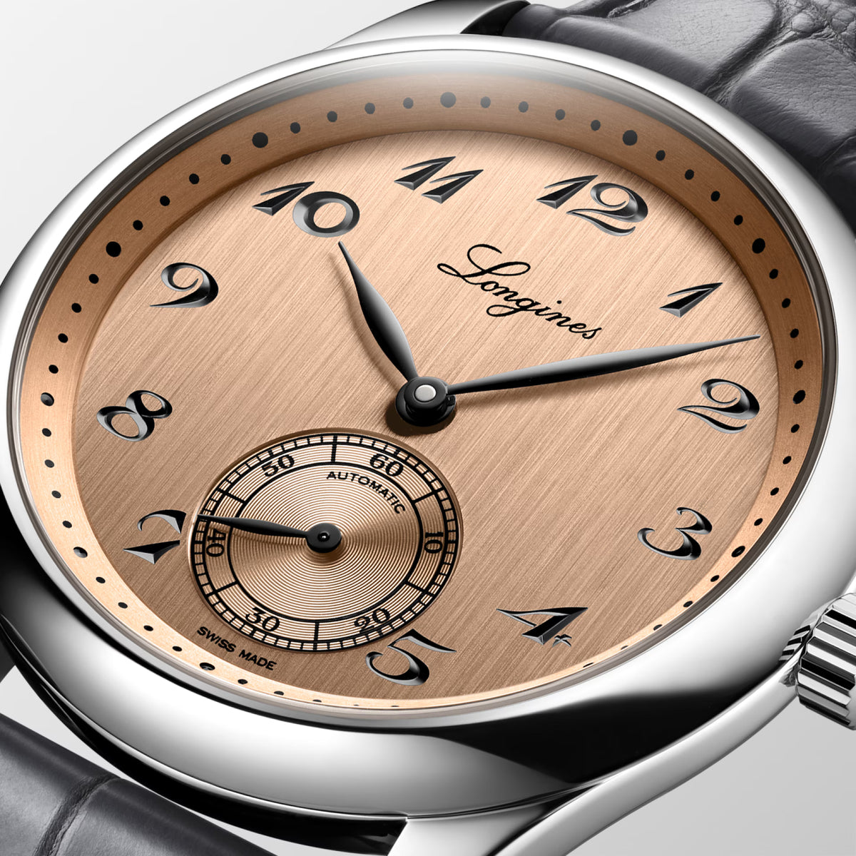 Longines Master Collection Automatic Salmon Dial 38.5mm Men's watch - L2.843.4.93.2