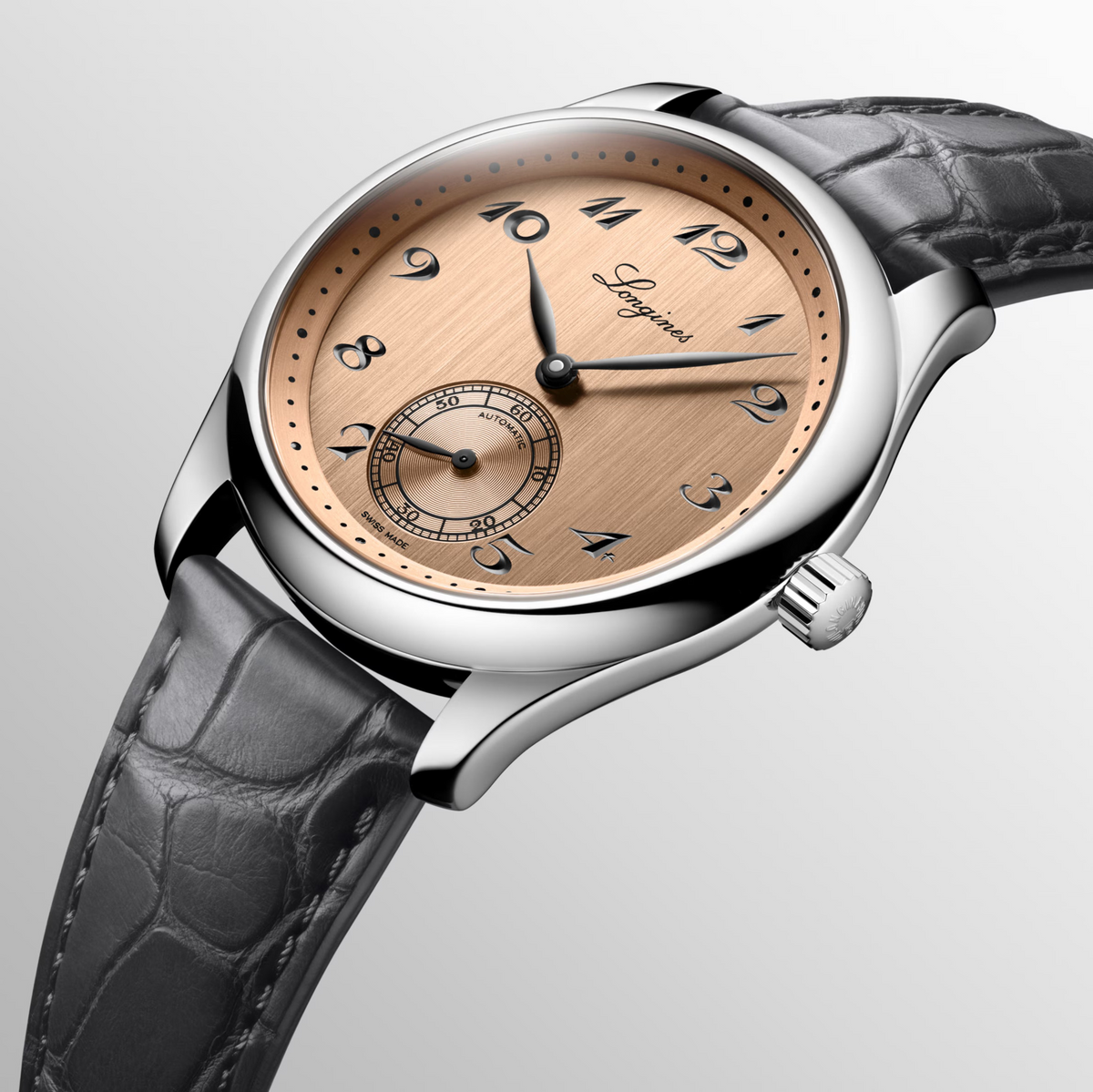 Longines Master Collection Automatic Salmon Dial 38.5mm Men's watch - L2.843.4.93.2