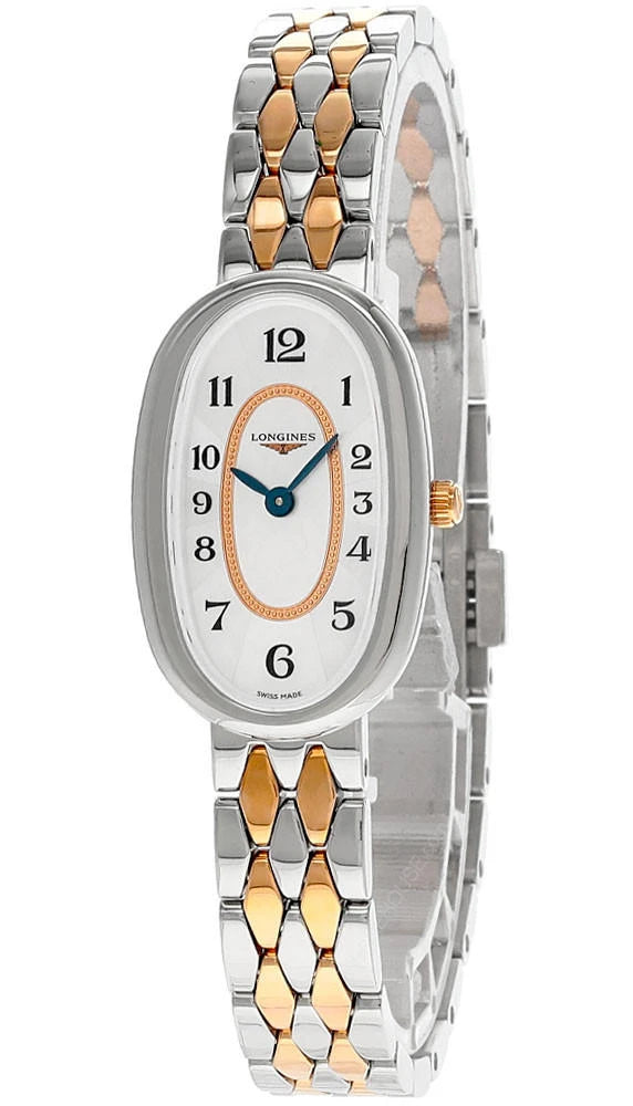 Longines Symphonette Mother of Pearl Dial 18K Rose Gold Ladies Watch - L2.305.5.83.7