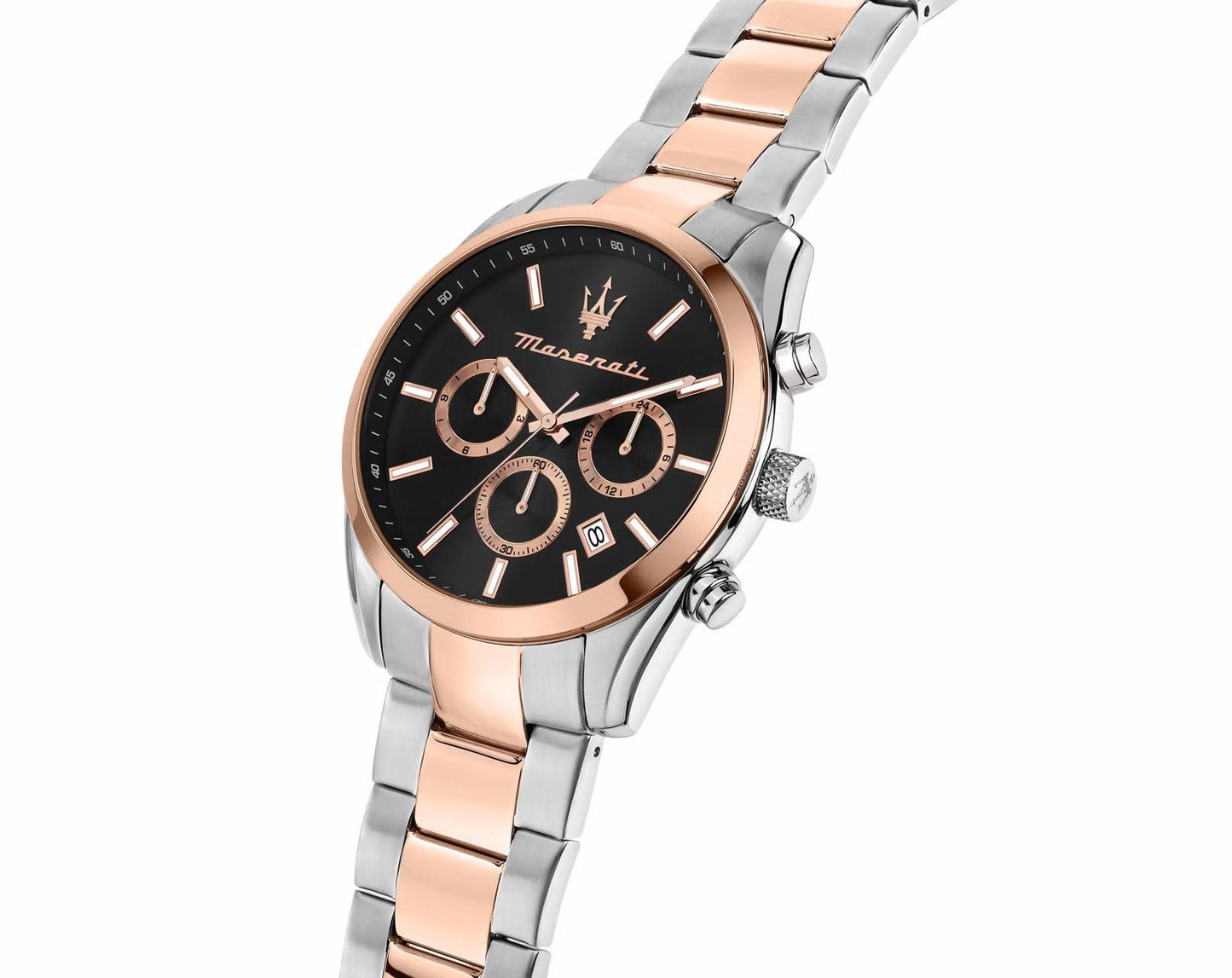 Maserati Attrazione Black Dial Men's Watch - R8853151002