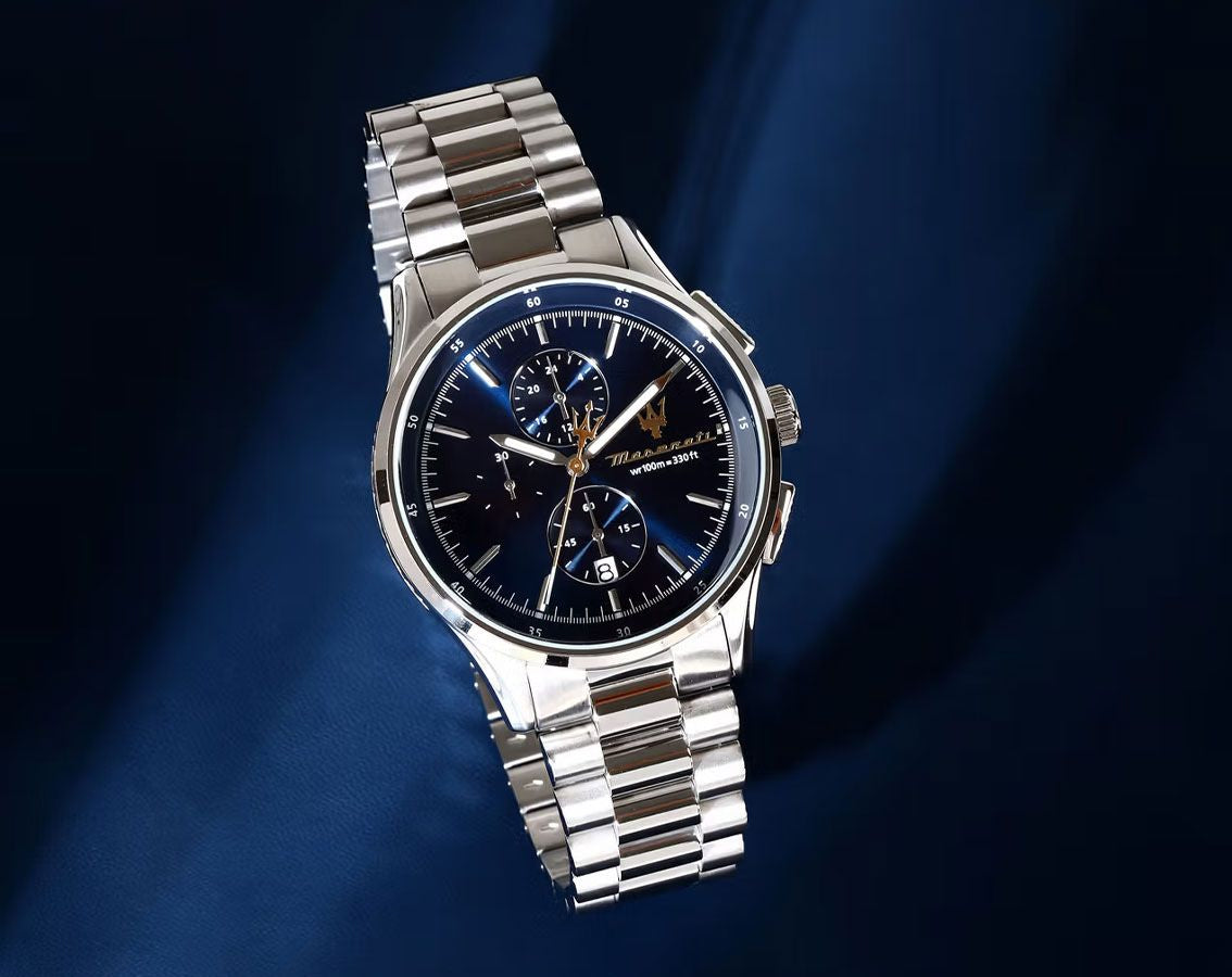 Maserati Sorpasso Blue Dial Men's Watch - R8873624004