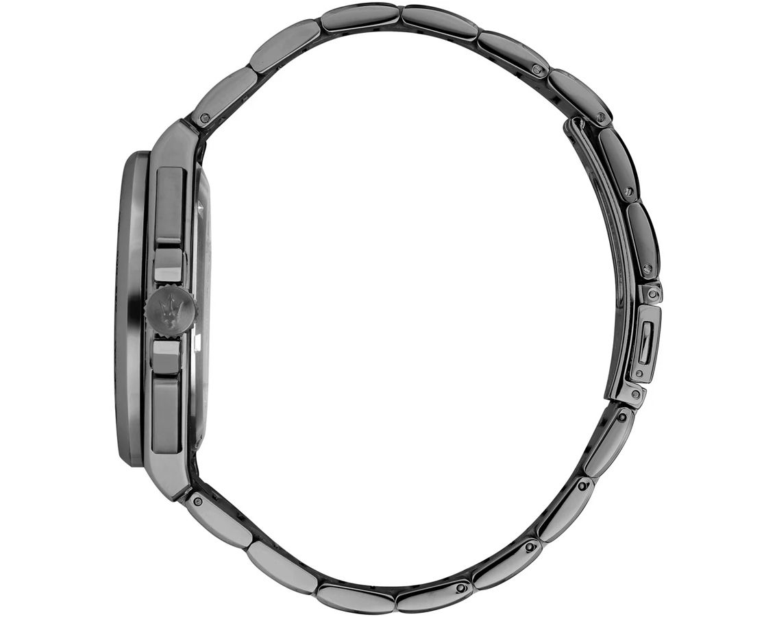 Maserati Velocitá Blue Dial 43mm Grey Strap Chronograph Special Edition Men's Watch - R8873652004