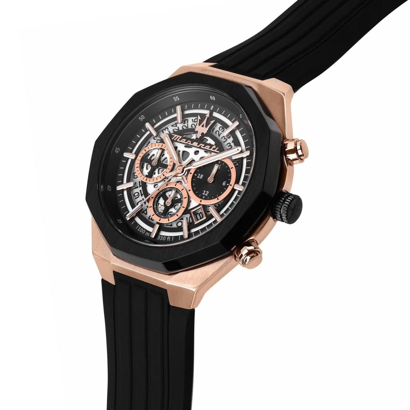 Maserati Stile Skeleton Dial Men's Watch - R8871642003