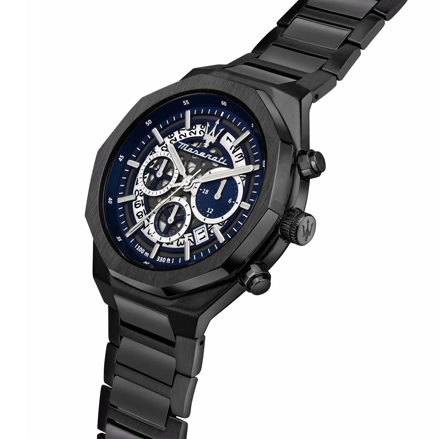 Maserati Stile Skeleton Dial Men's Watch - R8873642012
