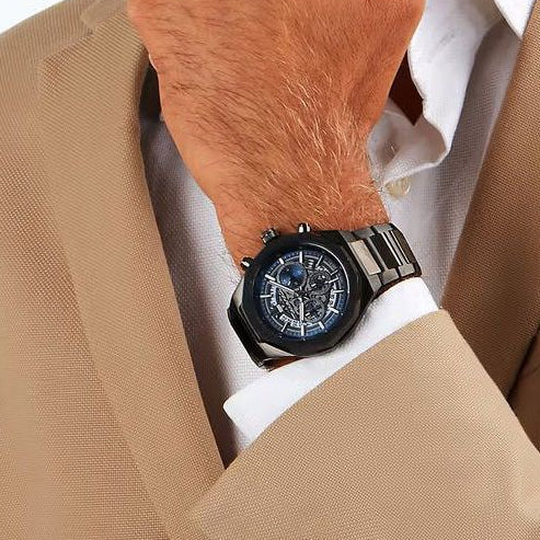 Maserati Stile Skeleton Dial Men's Watch - R8873642012