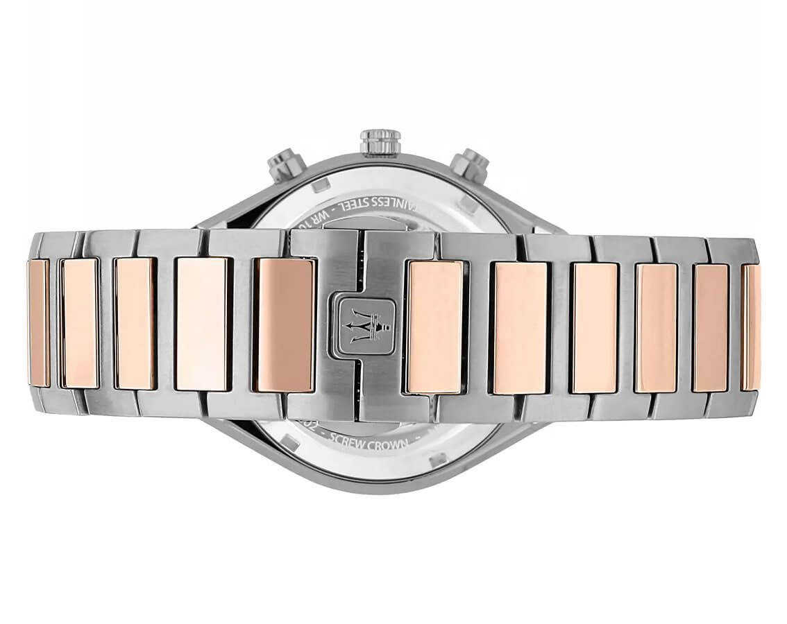 Maserati Stile Rose Gold Men's Chronograph Watch - R8873642002