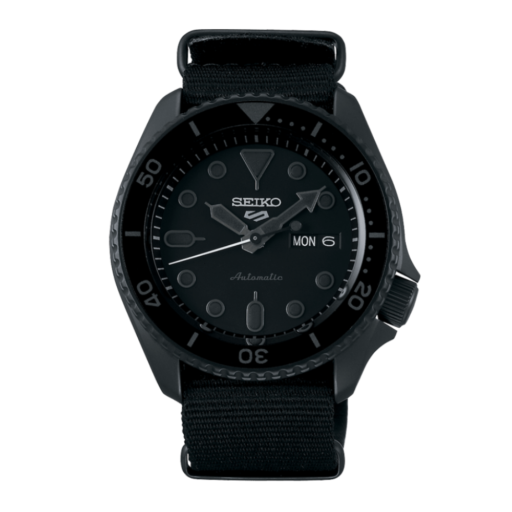 Seiko 5 Sports Black Dial Men's Watch - SRPD79K1
