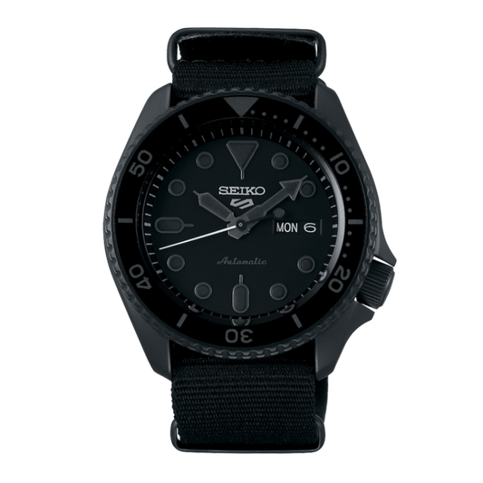 Seiko 5 Sports Black Dial Men's Watch - SRPD79K1