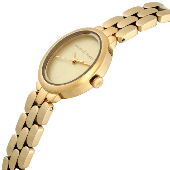 Michael Kors Petite Maude Gold-Tone Ladies Watch - MK4955