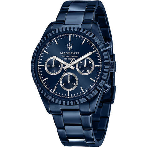 Maserati Blue Chronograph Men's Watch- R8853100025
