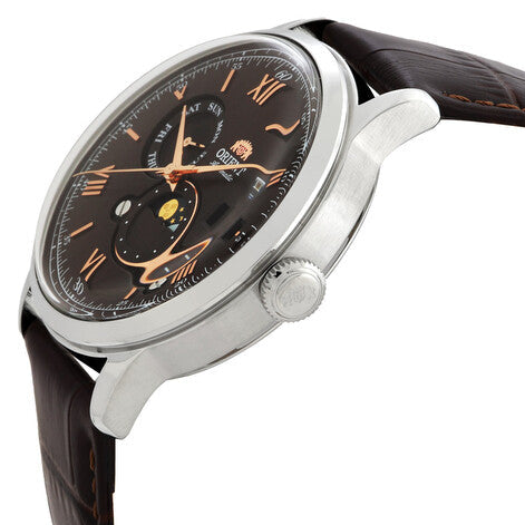 Orient Sun and Moon Automatic Brown Dial Men's Watch - RA-AK0804Y30B