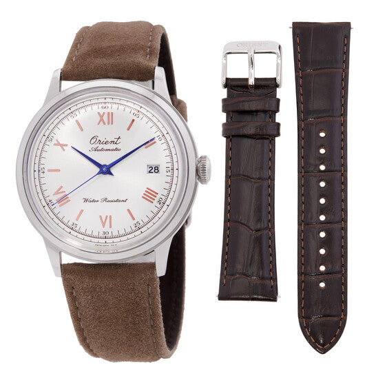 Orient Bambino Version 2 75th Anniversary Limited edition White Dial Men's Watch - RA-AC0027S30B