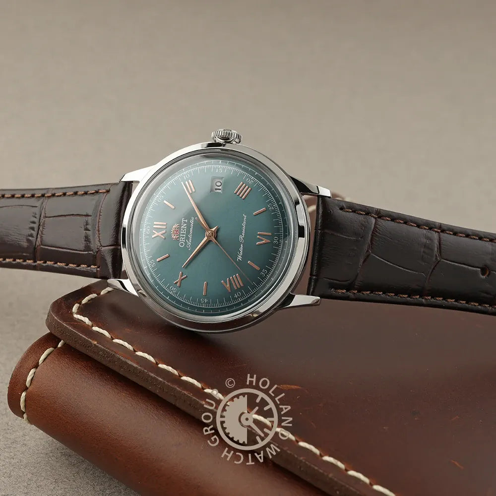 Orient Bambino Green Dial Men's Watch - RA-AC0023E30B