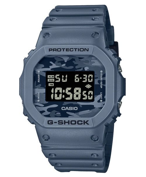 Casio G-Shock Petak Camouflage Digital Watch- DW-5600CA-2DR