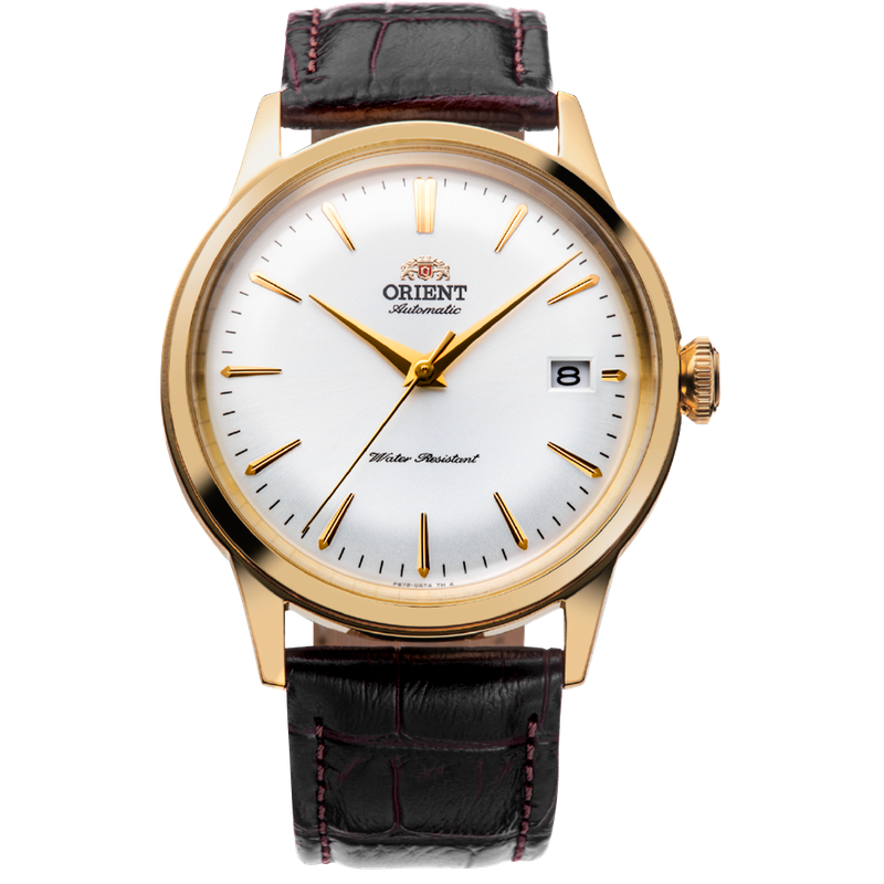 Orient Bambino Version 7 Classic 38.4mm White Dial Men's Watch - RA-AC0M01S30B