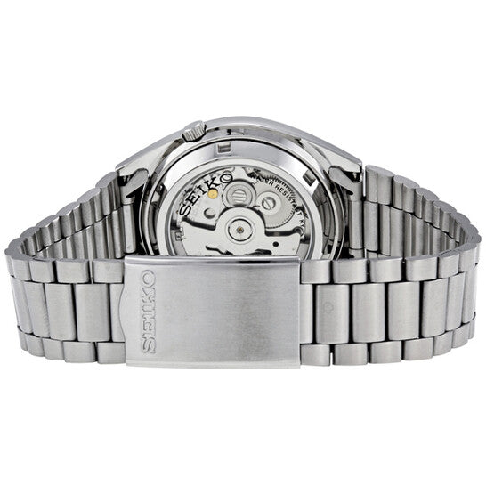 Saiko 5 Automatic Silver Dial Stainless Steel Men's Watch - SNXS73
