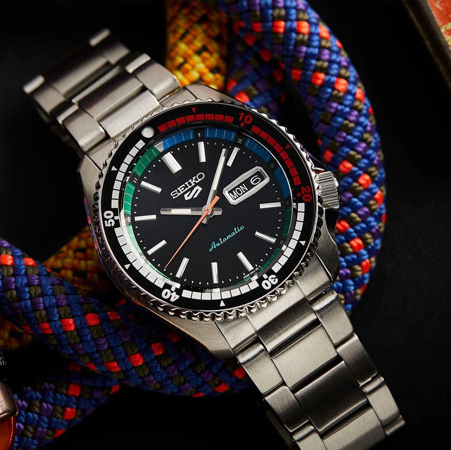 Seiko SKX Sports Black Dial Men's Watch - SRPK13K1