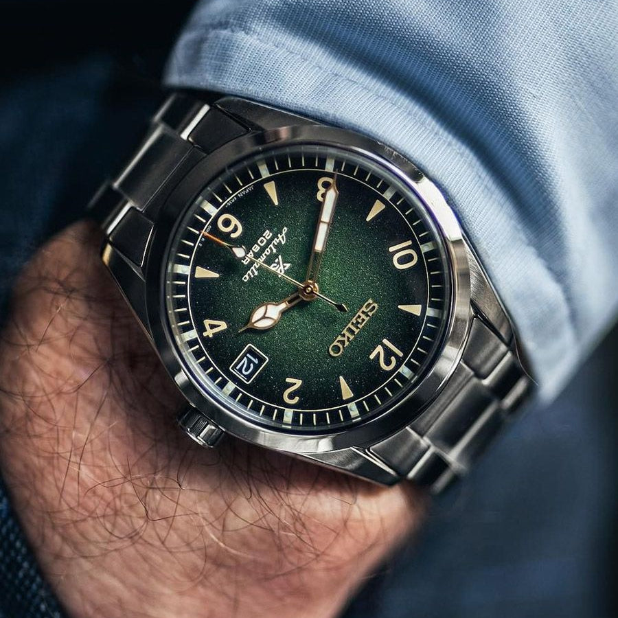 Seiko Prospex Alpinist Green Dial Men's Watch - SPB155J1