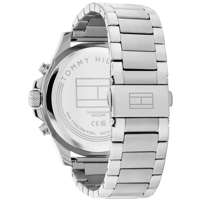 Tommy Hilfiger Bryan Navy Dial Stainless Steel Men's Watch - 1792113